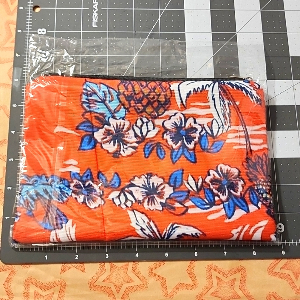 Palm Tree Makeup Bag NWT